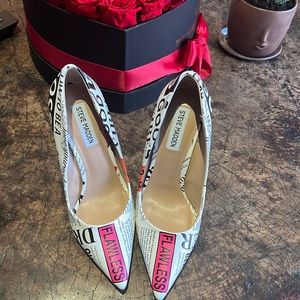 Steve Madden size 7.5 high heel shoes great condition no box